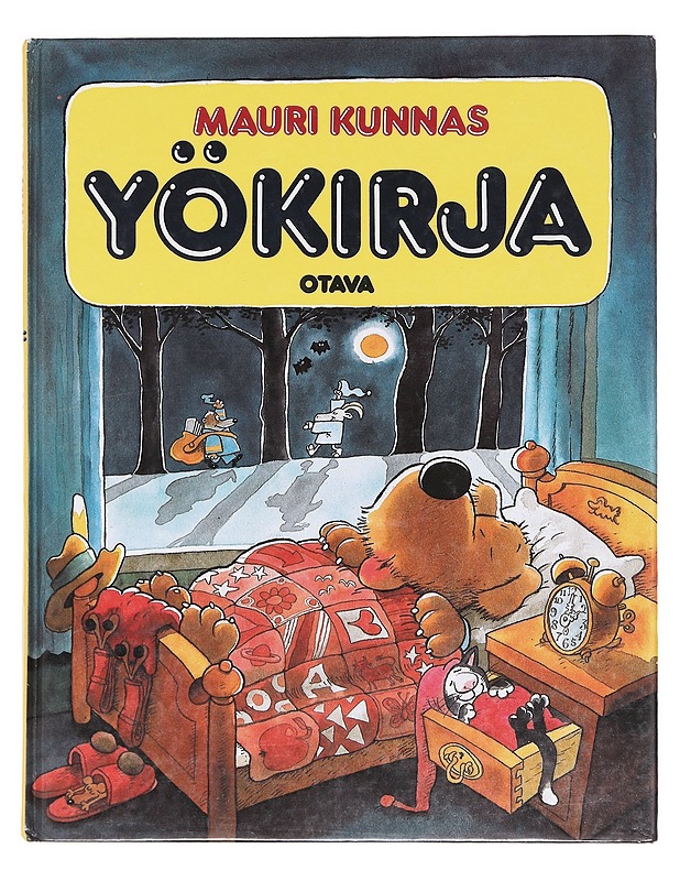 Yökirja, eli Mitä kaikkea tapahtuukaan yöllä - Kunnas, Mauri - Lastenkirjat - 10105606746 - 0