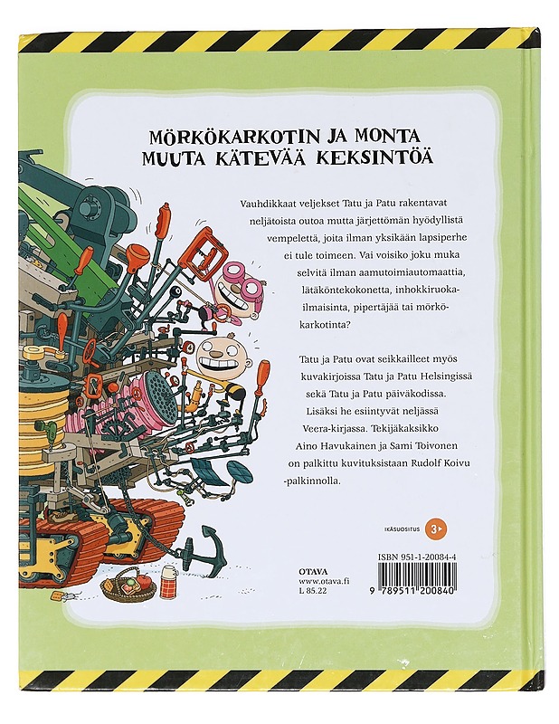 Tatun ja Patun oudot kojeet - Havukainen, Aino - Lastenkirjat - 10105606748 - 1