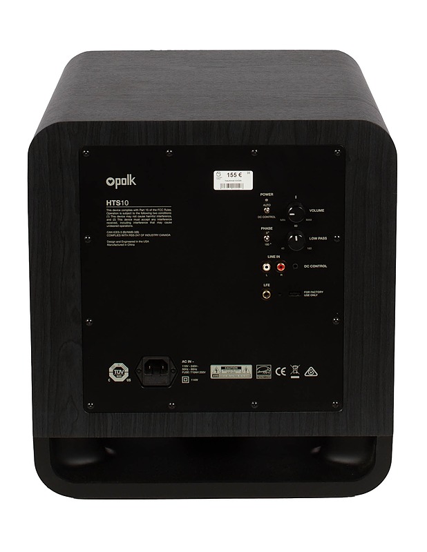 POLK HTS10 -subwoofer - Audio - 10105606755 - 2