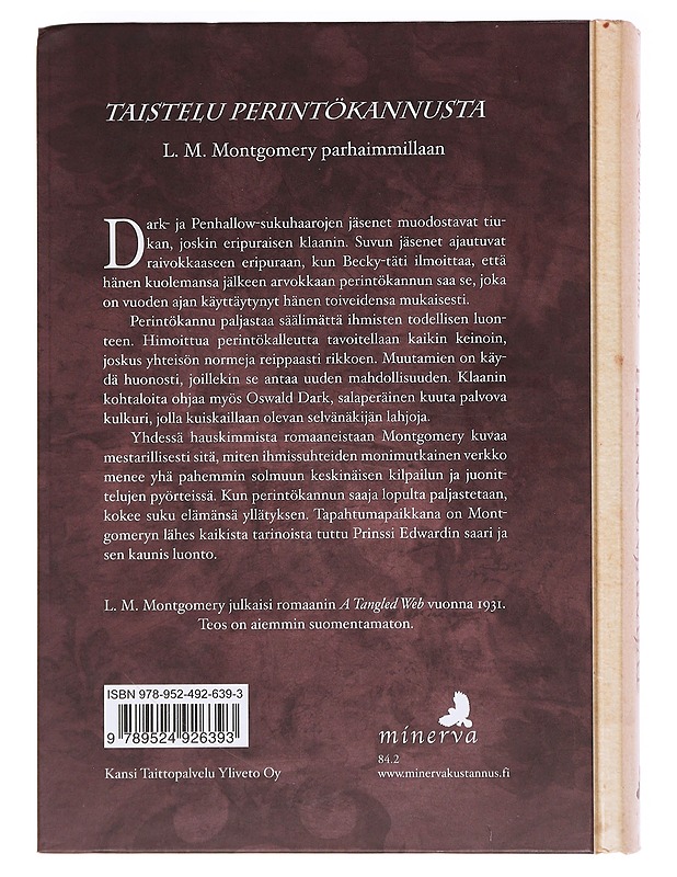 Perinnönjakajat - Montgomery, L. M. 1874-1942 - Romaanit ja novellit - 10105606778 - 1