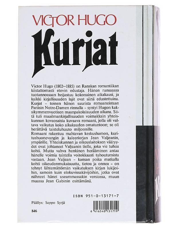 Kurjat - Victor Hugo - Jännitys ja dekkarit - 10105606786 - 1