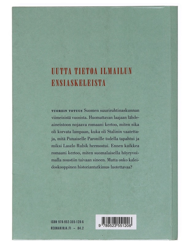Täyttä höyryä taivaan sineen / potentiaalihistoriaa konditionaalissa - Sarpo, Olli - Tietokirjat - 10105606798 - 1