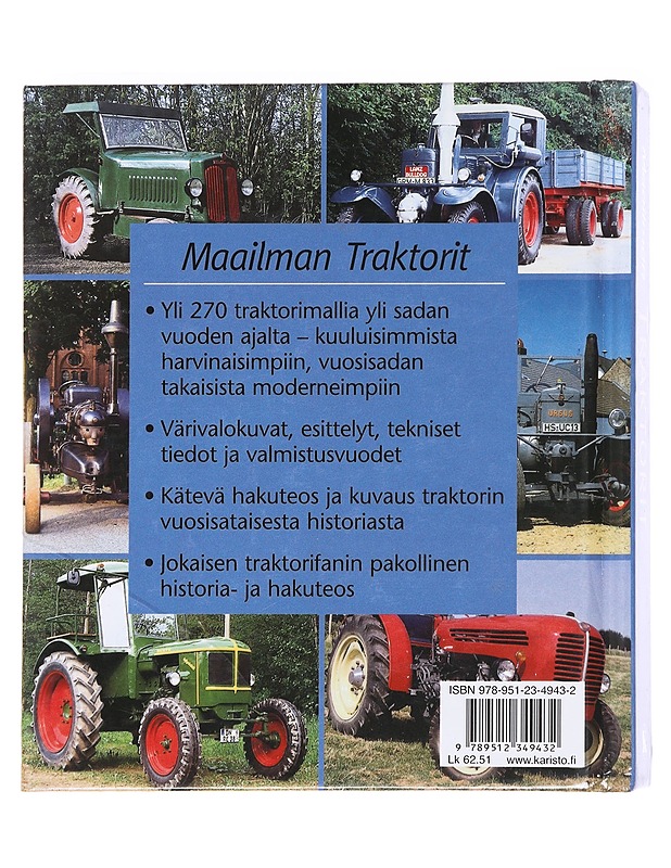 Maailman traktorit - Paulitz, Udo - Tietokirjat - 10105606801 - 1