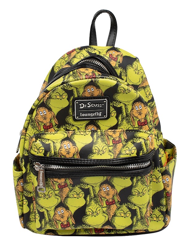 LOUNGEFLY Dr. Seuss The Grinch and Max reppu - Laukut, lompakot ja reput - 10105606816 - 0