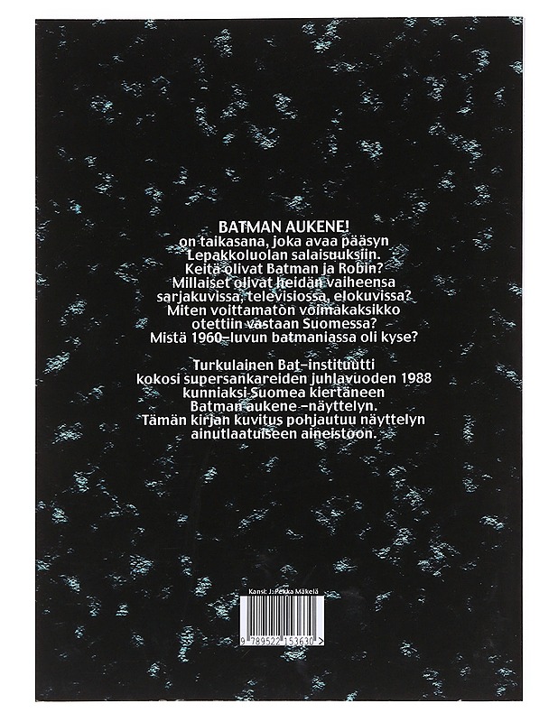 Batman aukene! - Salminen, Kari - Tietokirjat - 10105606852 - 1