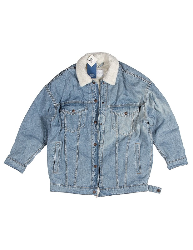 BERSHKA DENIM karvafarkkutakki, XS - Naisten takit ja jakut - 10105606861 - 0