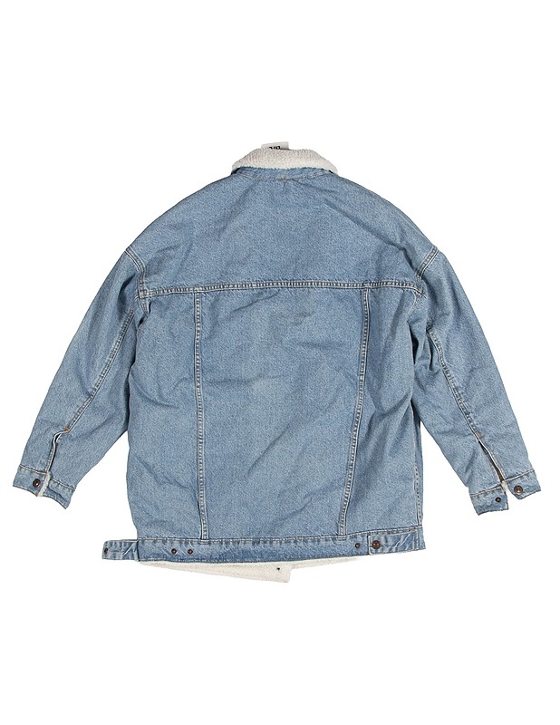 BERSHKA DENIM karvafarkkutakki, XS - Naisten takit ja jakut - 10105606861 - 1