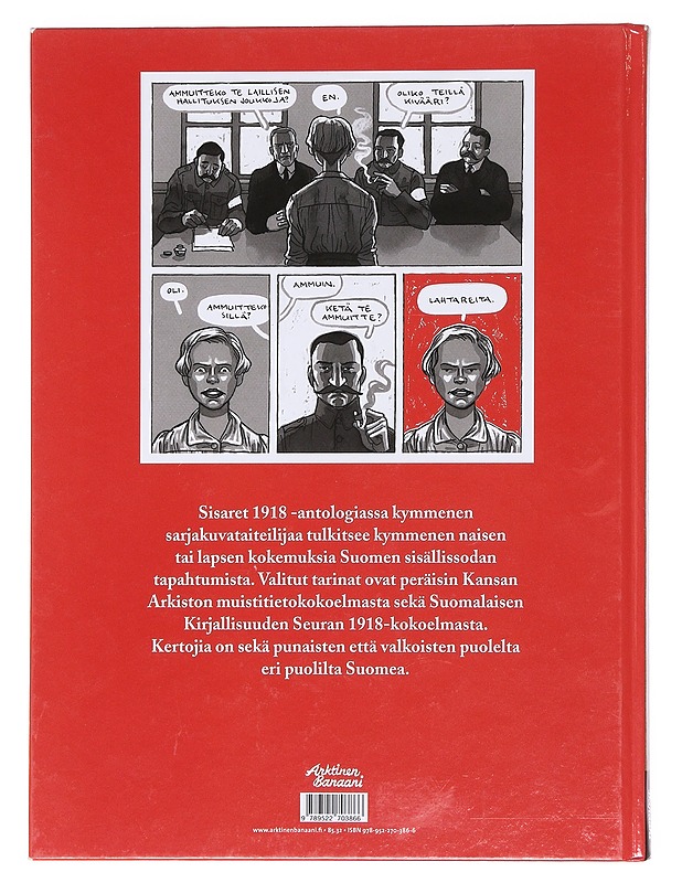 Sisaret 1918 - Laitinen, Reetta - Sarjakuvat - 10105606889 - 1