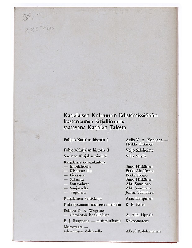 Karjalainen keittokirja : maakunnallisia ruokia ja niiden valmistustapoja - Aino Lampinen - Historiakirjat - 10105606908 - 1