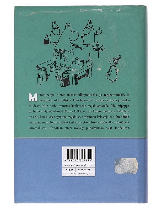 Muumipappa ja meri - Jansson, Tove - Lastenkirjat - 10105606918 - 1