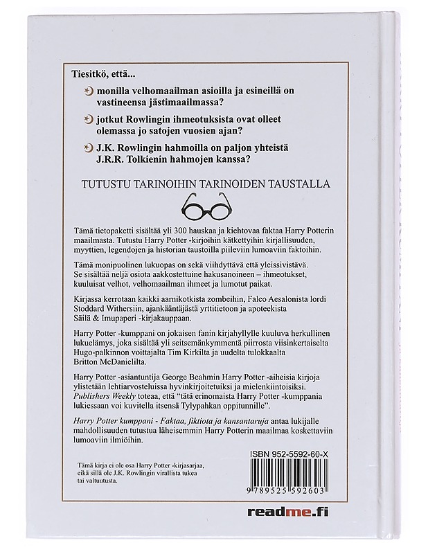 Harry Potter -kumppani - Beahm, George - Lastenkirjat - 10105606922 - 1