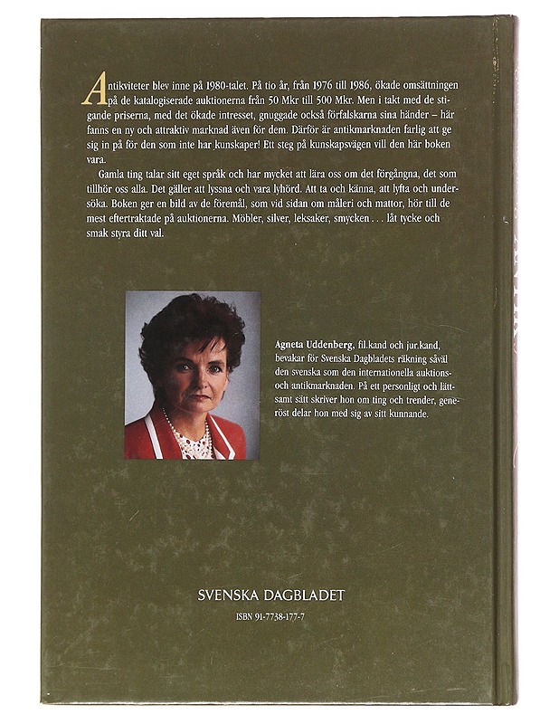 Antikguiden - Agneta Uddenberg - Tietokirjat ja oppaat - 10105606946 - 1