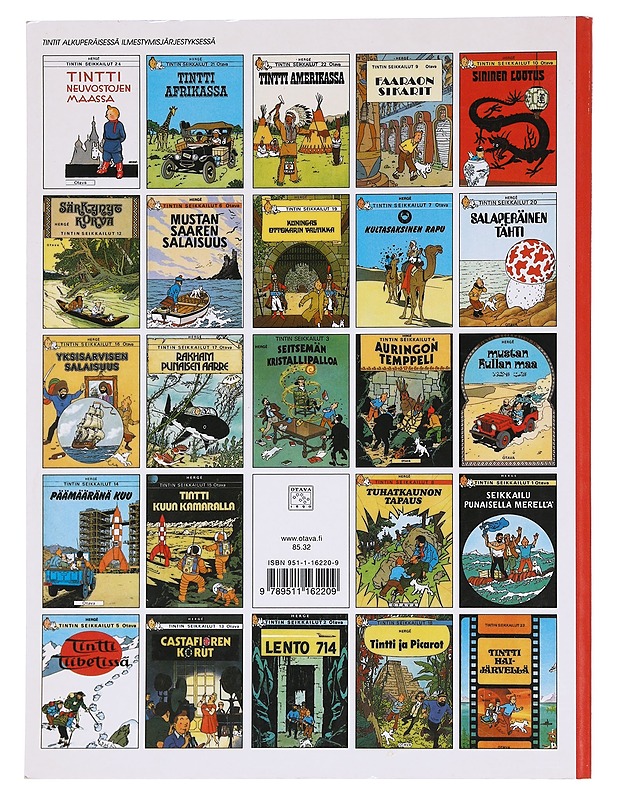 Salaperäinen tähti - Hergé, 1907-1983 - Sarjakuvat - 10105606942 - 1