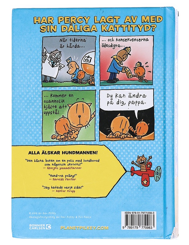 Hundmannen och Loppornas herre - Pilkey, Dav - Lastenkirjat - 10105606952 - 1