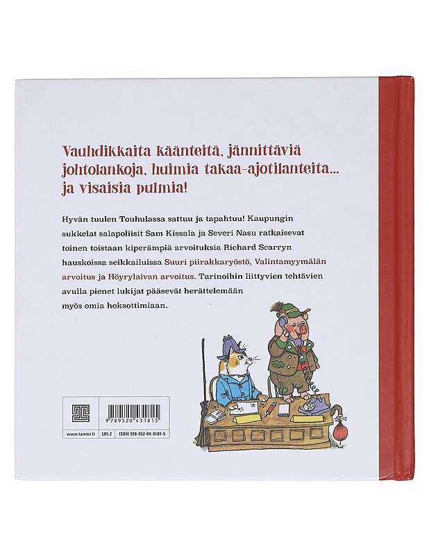 Touhulan salapoliisit / Sam ja Severi seikkailevat - Scarry, Richard - Lastenkirjat - 10105606962 - 1