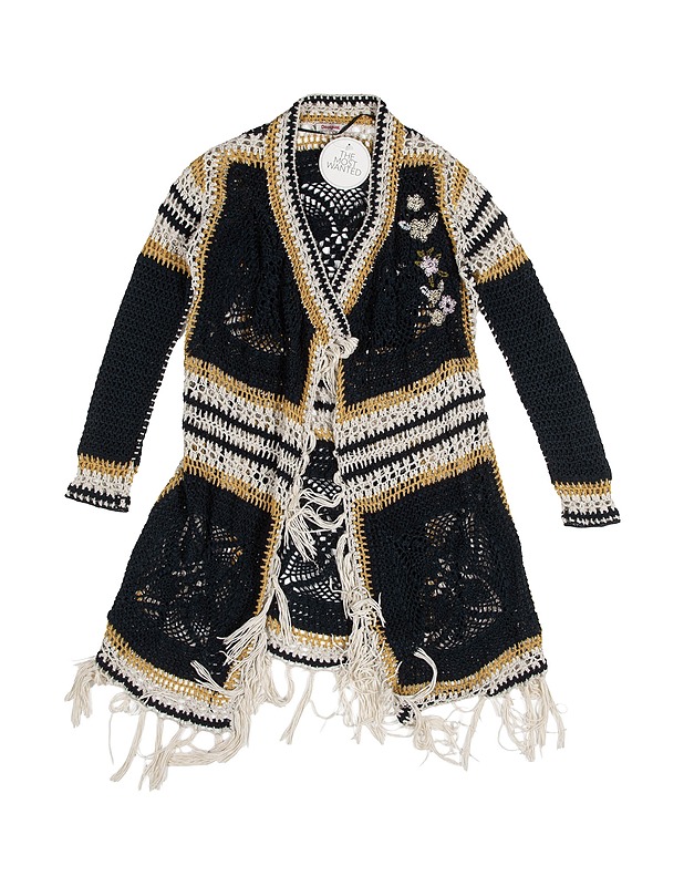 DESIGUAL virkattu neuletakki, M - TMW Vaatteet - 10105606969 - 0