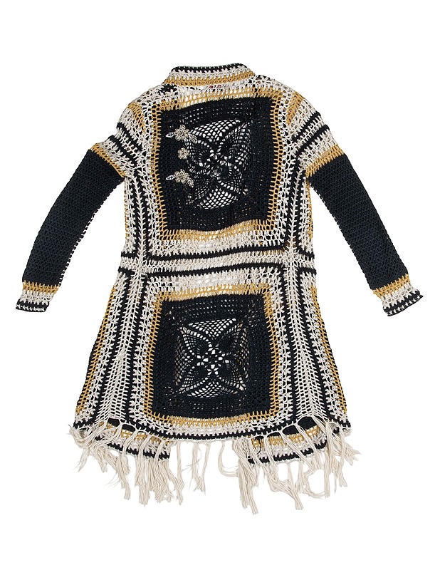 DESIGUAL virkattu neuletakki, M - TMW Vaatteet - 10105606969 - 1