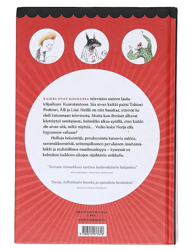 Tohtori Proktori ja mahdollinen maailmanloppu - Nesbø, Jo - Lastenkirjat - 10105606986 - 1