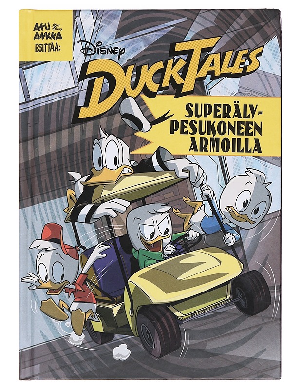 Superpesukoneen armoilla - Caramagna, Joe - Sarjakuvat - 10105606988 - 0