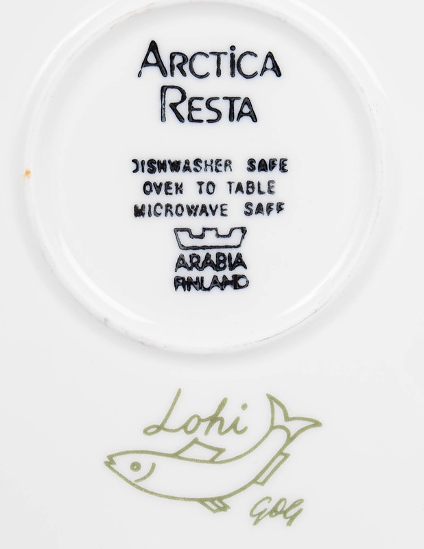 ARABIA Arctica Resta Lohi lautanen - Designsuosikit - 10105606992 - 2