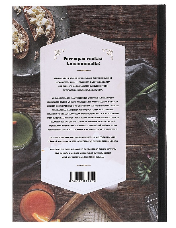 Muna : herkulliset ohjeet kananmunasta - Mansikkamäki, Sanna - Ruokakirjat - 10105606994 - 1