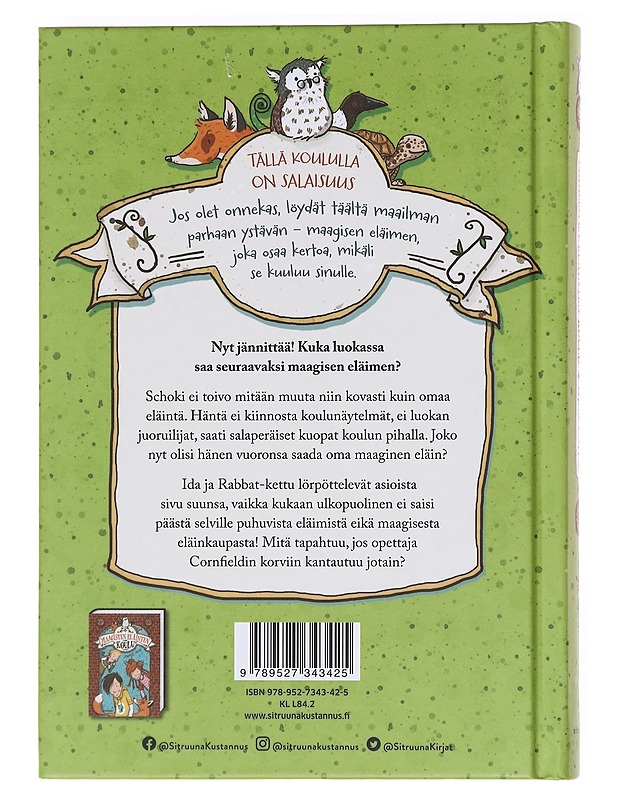 Maagisten eläinten koulu / 2 Täynnä kuoppia! - Auer, Margit - Lastenkirjat - 10105607000 - 1
