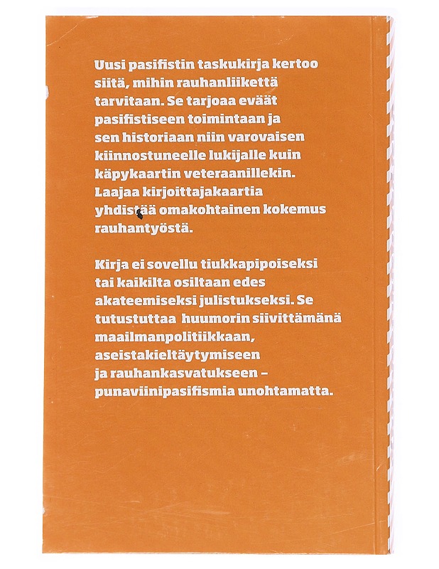 Uusi pasifistin taskukirja - Hellsten, HK - Tietokirjat ja oppaat - 10105607021 - 1