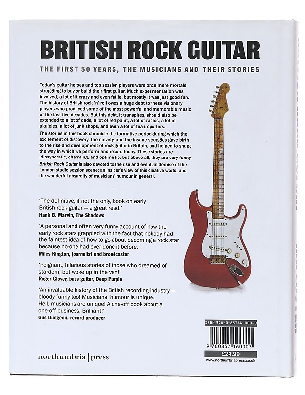 British Rock Guitar - Foster, Mo - Musiikki- ja elokuvakirjat - 10105607027 - 1