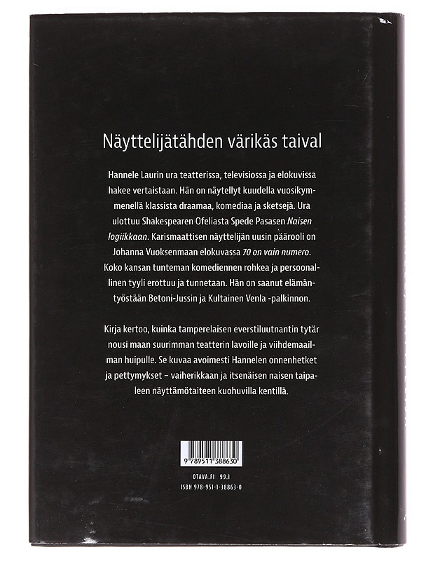 Hannele, näyttelijä - Panu Rajala - Elämäkerrat ja muistelmat - 10105607025 - 1