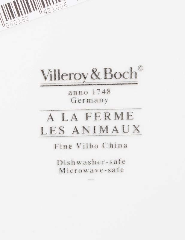 VILLEROY & BOCH A La Ferme Les Animaux lautanen - Lautaset ja kulhot - 10105607033 - 3