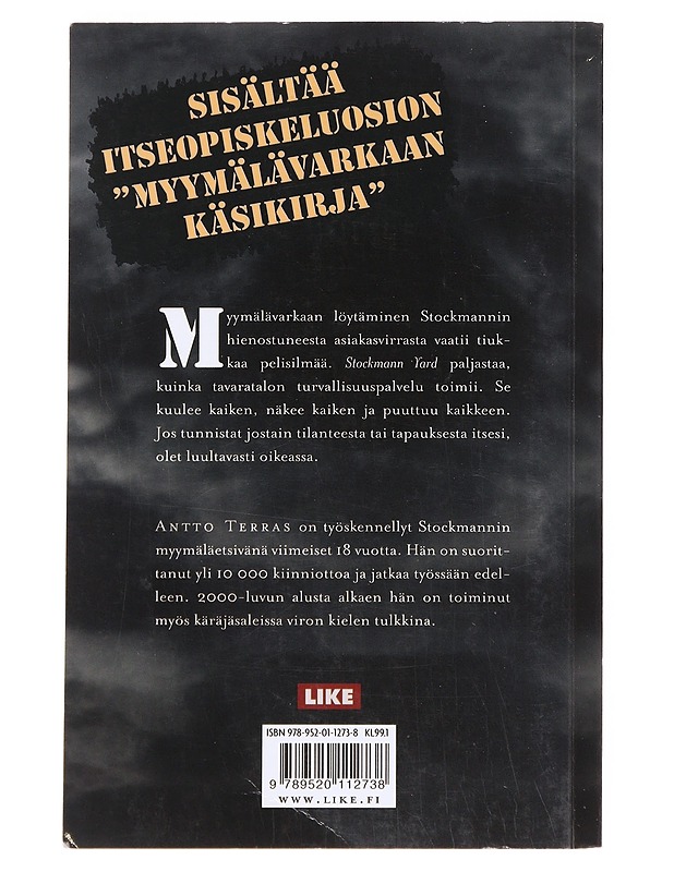 Stockmann Yard : Myymäläetsivän muistelmat - Antto Terras - Elämäkerrat ja muistelmat - 10105607042 - 1