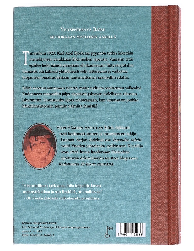 Kadonnut perintö / Karl Axel Björkin tutkimuksia, osa 12 - Virpi Hämeen-Anttila - Romaanit ja novellit - 10105607049 - 1