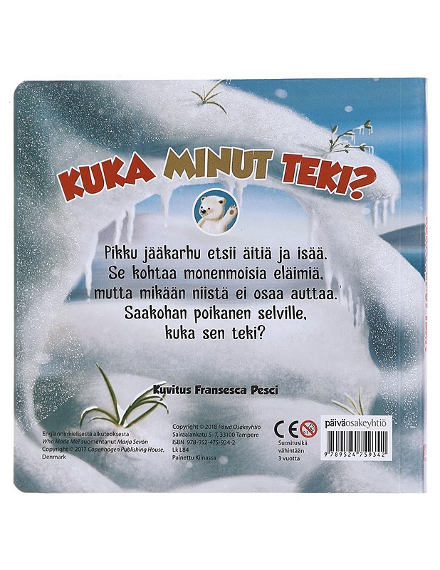 Kuka minut teki? - Pesci, Fransesca - Lastenkirjat - 10105607053 - 1