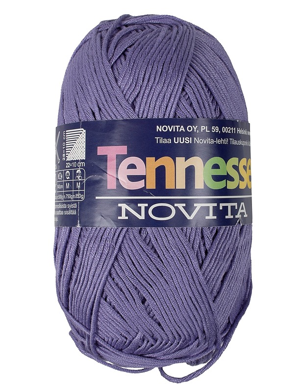 NOVITA Tennessee -vyötelanka, 100 g - Käsityö - 10105607062 - 0
