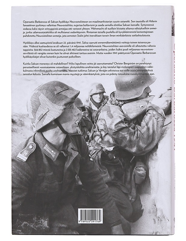 Operaatio Barbarossa 1941 - Bergström, Christer - Historiakirjat - 10105607067 - 1