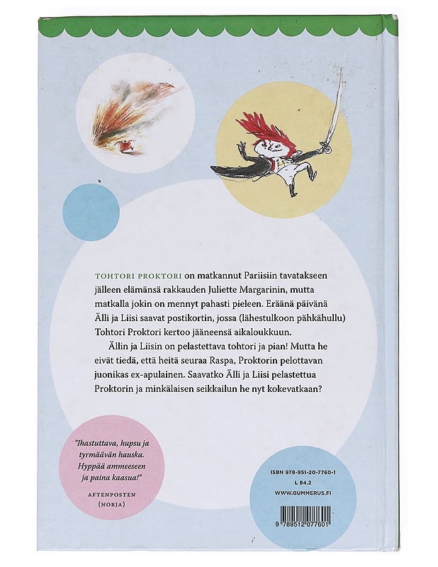 Tohtori Proktorin aika-amme - Nesbø, Jo - Lastenkirjat - 10105607109 - 1