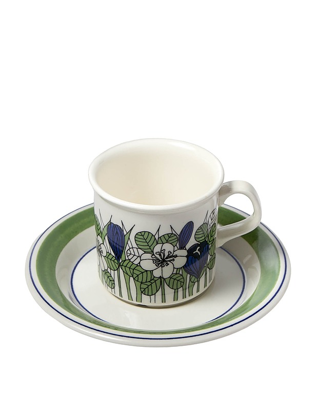 ARABIA Krokus mokkakuppi ja tassi - Designsuosikit - 10105607115 - 0