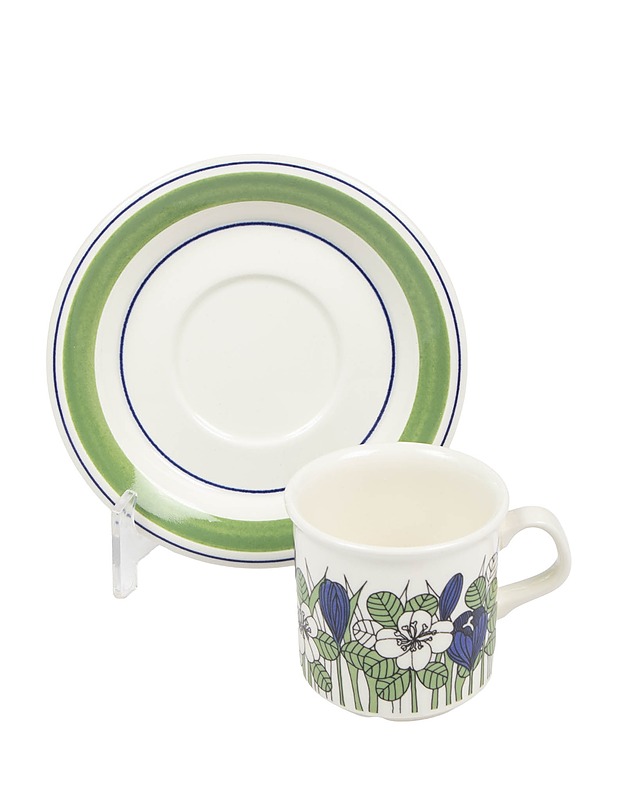 ARABIA Krokus mokkakuppi ja tassi - Designsuosikit - 10105607115 - 2