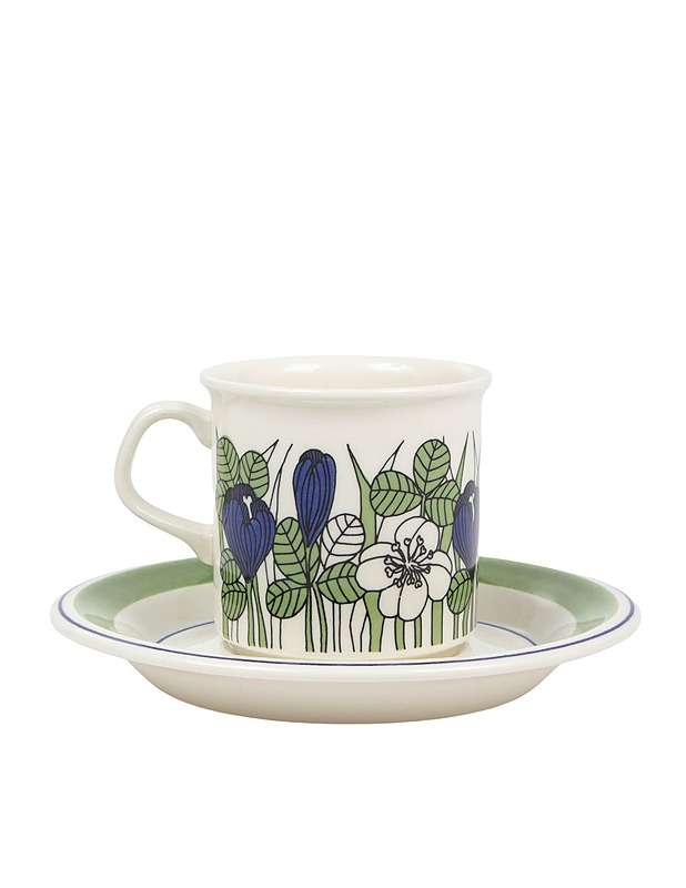 ARABIA Krokus mokkakuppi ja tassi - Designsuosikit - 10105607117 - 1