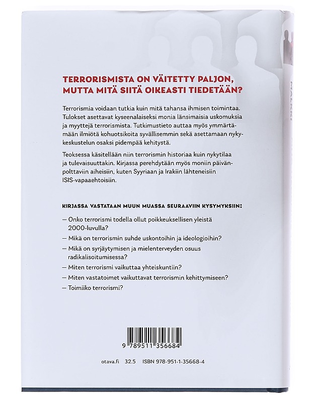 Mitä tiedämme terrorismista - Leena Malkki - Historiakirjat - 10105607118 - 1