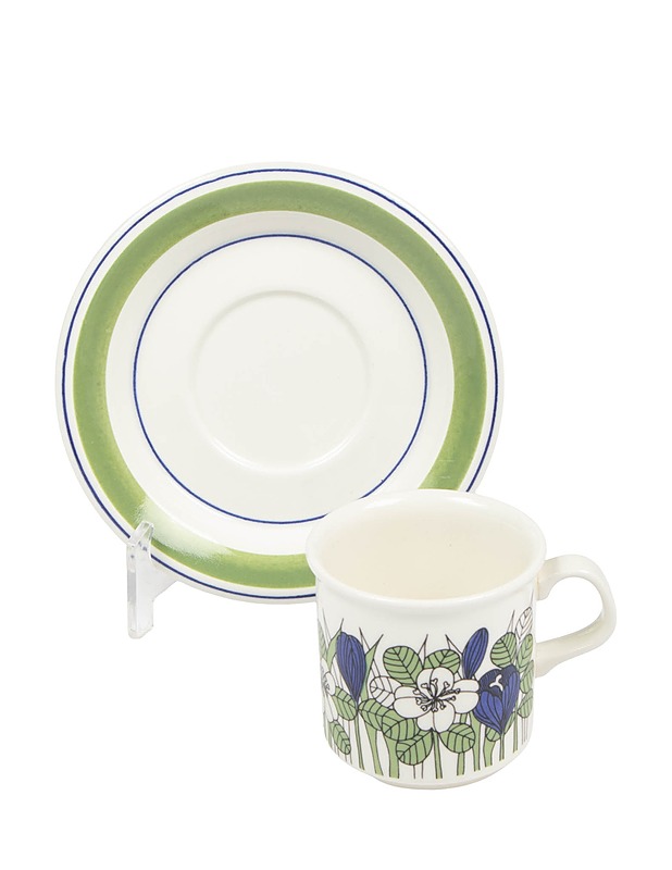 ARABIA Krokus mokkakuppi ja tassi - Designsuosikit - 10105607120 - 2