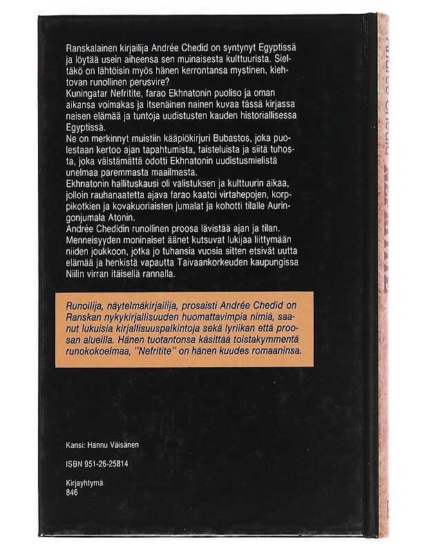 Nefritite - Chedid, Andrée - Romaanit ja novellit - 10105607137 - 1