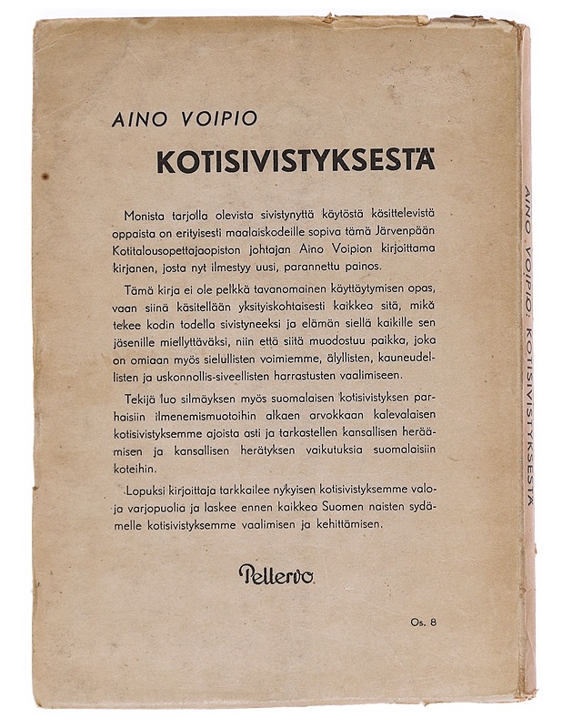 Kotisivistyksestä-Aino Voipio - Tietokirjat ja oppaat - 10105607191 - 1