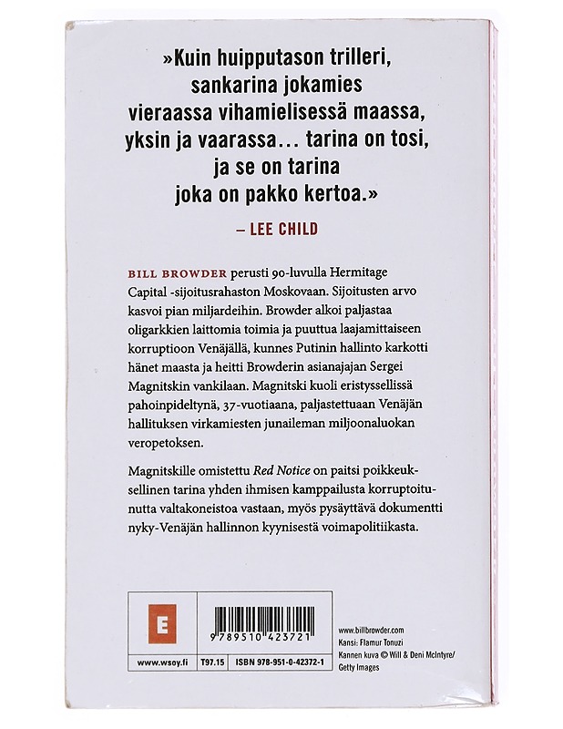 Red notice  - Sheppard, T. G. - Elämäkerrat ja muistelmat - 10105607197 - 1