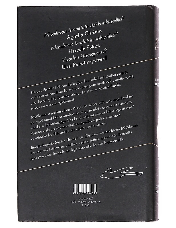 Nimikirjainmurhat / uusi Hercule Poirot -mysteeri - Hannah, Sophie - Romaanit ja novellit - 10105607204 - 1