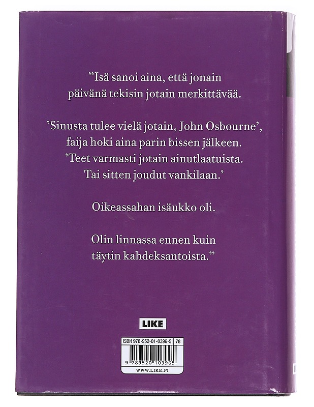 Minä, Ozzy - Osbourne, Ozzy - Elämäkerrat ja muistelmat - 10105607205 - 1