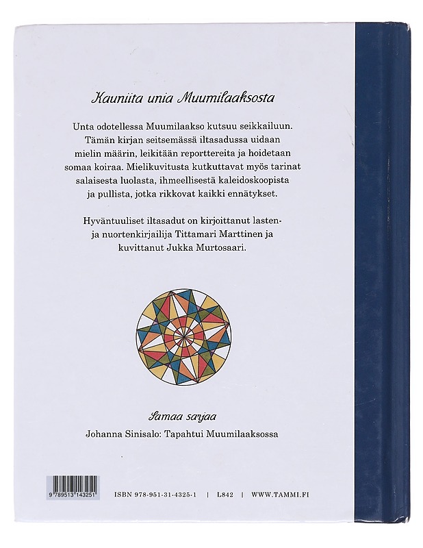 Hyvää yötä, Muumipeikko - Marttinen, Tittamari - Lastenkirjat - 10105607235 - 1