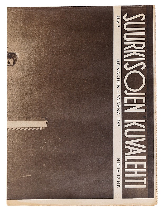 Suurkisojen Kuvalehti 7 / 1947 - Lehdet - 10105607285 - 0