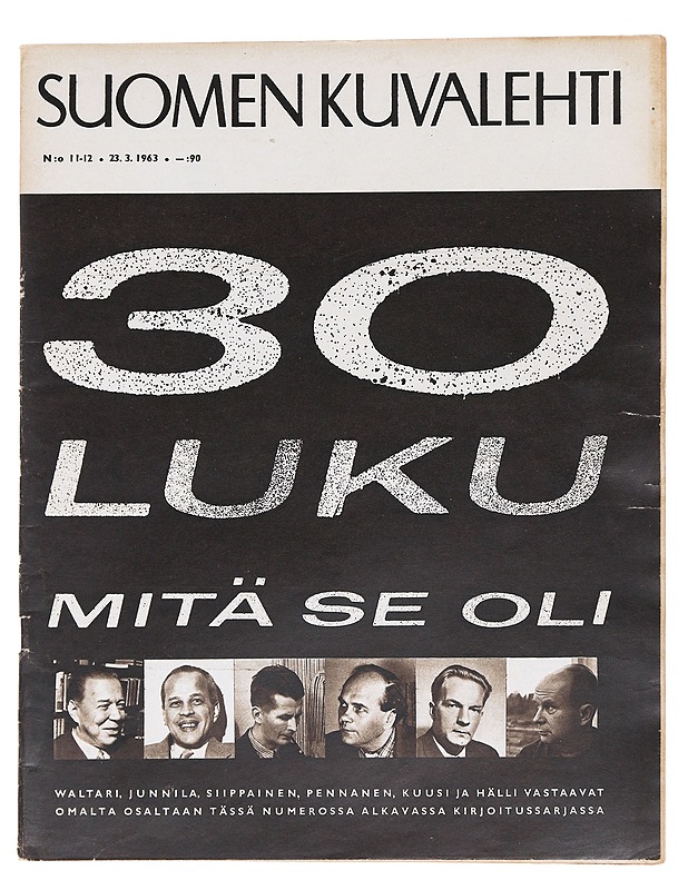 Suomen Kuvalehti 11-12 / 1963 - Lehdet - 10105607294 - 0