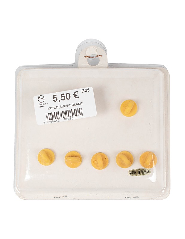 JEAN CARD GIFT CO., LTD. Colorful nuppinastasetti, 6 osaa - Korut - 10105607302 - 1